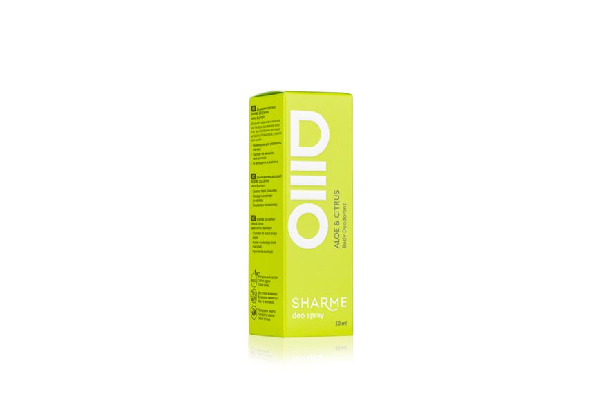 Дезодорант для тіла «Алое & цитрус» / SHARME DEO SPRAY Body Deodorant Aloe & Citrus 426 фото