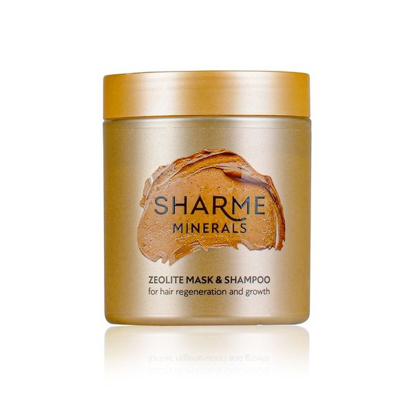 Цеолітова маска-шампунь Sharme Minerals для відновлення та росту волосся 02507 фото