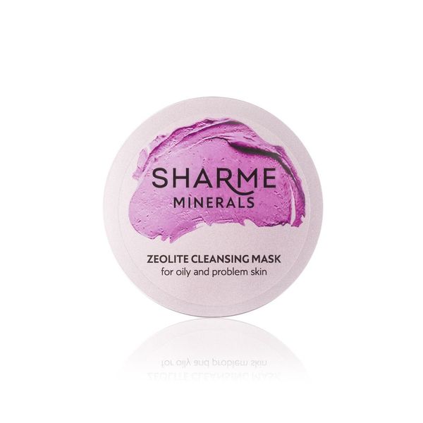 Цеолітова очищаюча маска Sharme Minerals для жирної та проблемної шкіри, 56 г 02506 фото