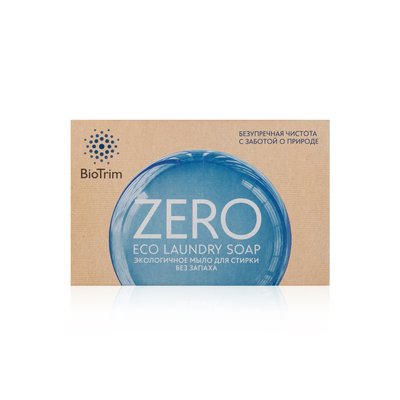 Екологічне мило BioTrim Eco Laundry Soap ZERO для прання, без запаху 03227 фото